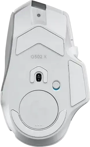 Logitech G502 X Plus Wireless Gaming Mouse, HERO 25K Sensor, LIGHTFORCE Hybrid Switches, 13 Programmable Buttons, RGB LIGHTSYNC, LIGHTSPEED, Color: White