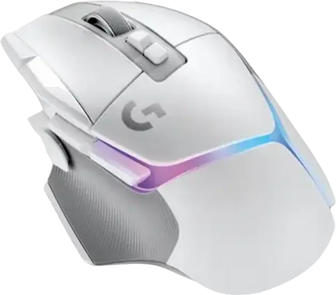 Logitech G502 X Plus Wireless Gaming Mouse, HERO 25K Sensor, LIGHTFORCE Hybrid Switches, 13 Programmable Buttons, RGB LIGHTSYNC, LIGHTSPEED, Color: White