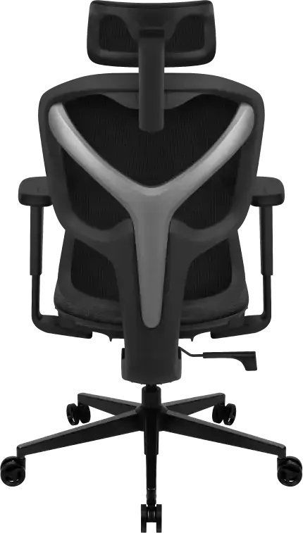 Scaun Ergonomic ThunderX3 YTC Loft, Material Textil Loft, Mecanism SYNC5, Cotier și Tateți Reglabile 2D, piston Clasa 4, Baza din Oțel, Gri Inchis