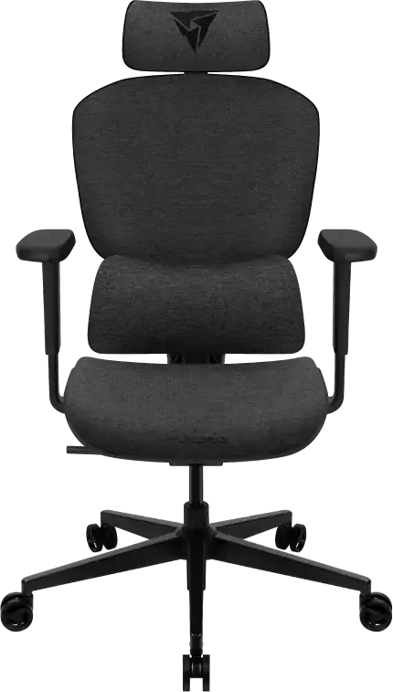 Scaun de birou ThunderX3 YTC Loft, Textil, Gri inchis