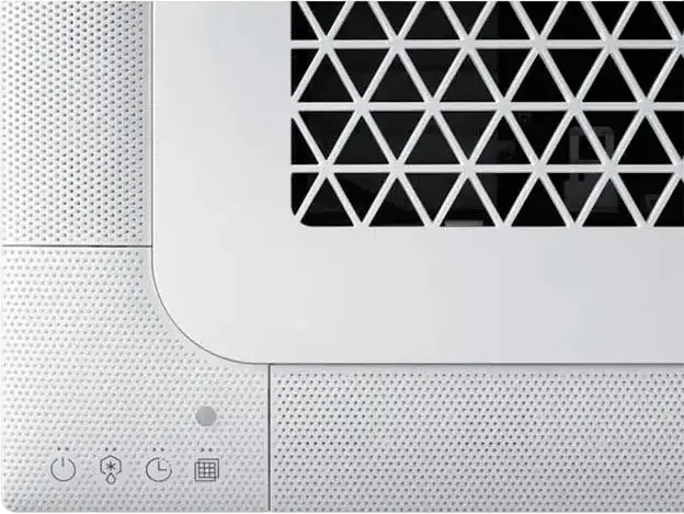 Samsung AJ052TNNDKH 4-Way Ceiling Cassette Air Conditioner, 17k BTU, 5.2kW Cooling, 5.6kW Heating, Class A, R-410A, SmartThings, White
