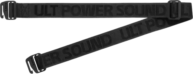 Sony ULT Field 5 Portable Bluetooth Speaker, Black, ULT POWER SOUND, Waterproof Dustproof Rustproof, 2-Way System with Passive Radiator, 360 Party Light, Shoulder Strap
