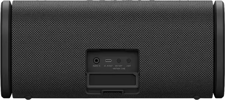 Sony ULT Field 5 Portable Bluetooth Speaker, Black, ULT POWER SOUND, Waterproof Dustproof Rustproof, 2-Way System with Passive Radiator, 360 Party Light, Shoulder Strap