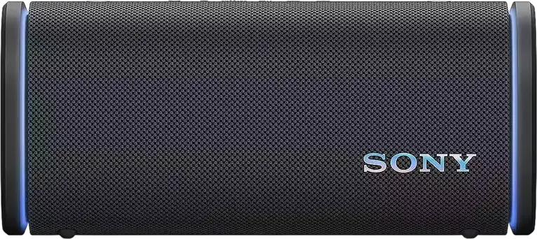Sony ULT Field 5 Portable Bluetooth Speaker, Black, ULT POWER SOUND, Waterproof Dustproof Rustproof, 2-Way System with Passive Radiator, 360 Party Light, Shoulder Strap