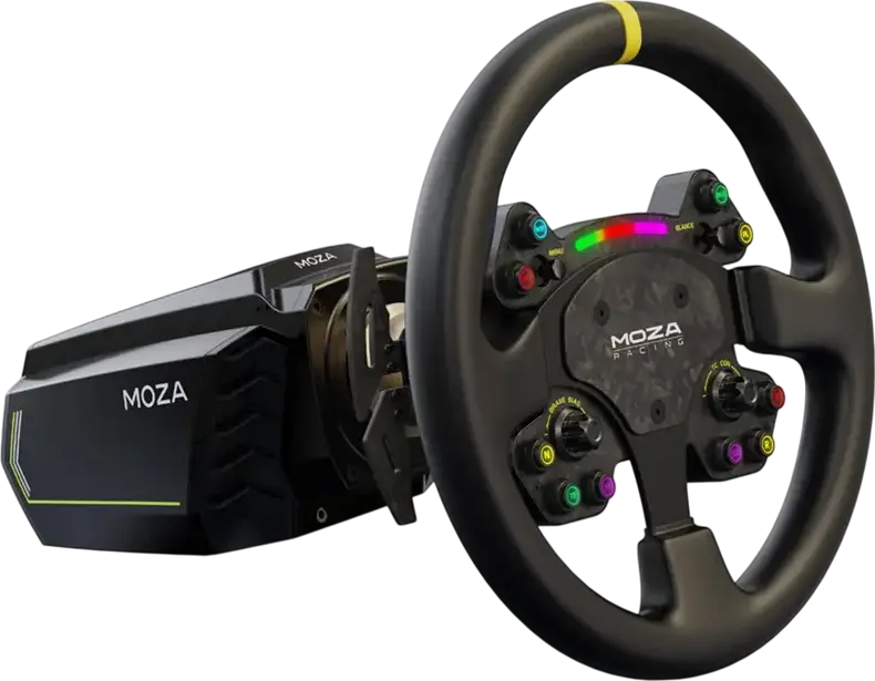 Baza Volanului MOZA RS V2, Negru