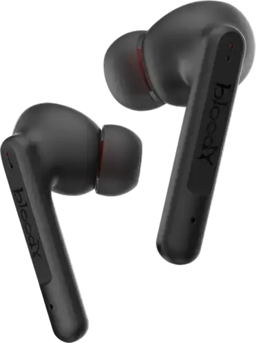Casca Gaming Bloody M90 TWS, Bluetooth 5.1, Anulare Zgomot Activ ANC, Microfoane Dual ENC, Drivere din Fibra de Carbon M.O.C.I., IPX4, Incarcare Wireless