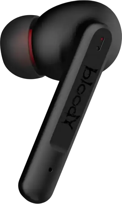 Casca Gaming Bloody M90 TWS, Bluetooth 5.1, Anulare Zgomot Activ ANC, Microfoane Dual ENC, Drivere din Fibra de Carbon M.O.C.I., IPX4, Incarcare Wireless