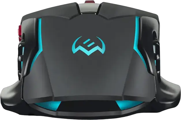 Игровая беспроводная мышь SVEN RX-G930W, оптический сенсор, 2400 DPI, 6 бесшумных кнопок, RGB-подсветка, аккумулятор 400 мАч, Soft Touch, черная