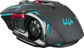 Игровая беспроводная мышь SVEN RX-G930W, оптический сенсор, 2400 DPI, 6 бесшумных кнопок, RGB-подсветка, аккумулятор 400 мАч, Soft Touch, черная