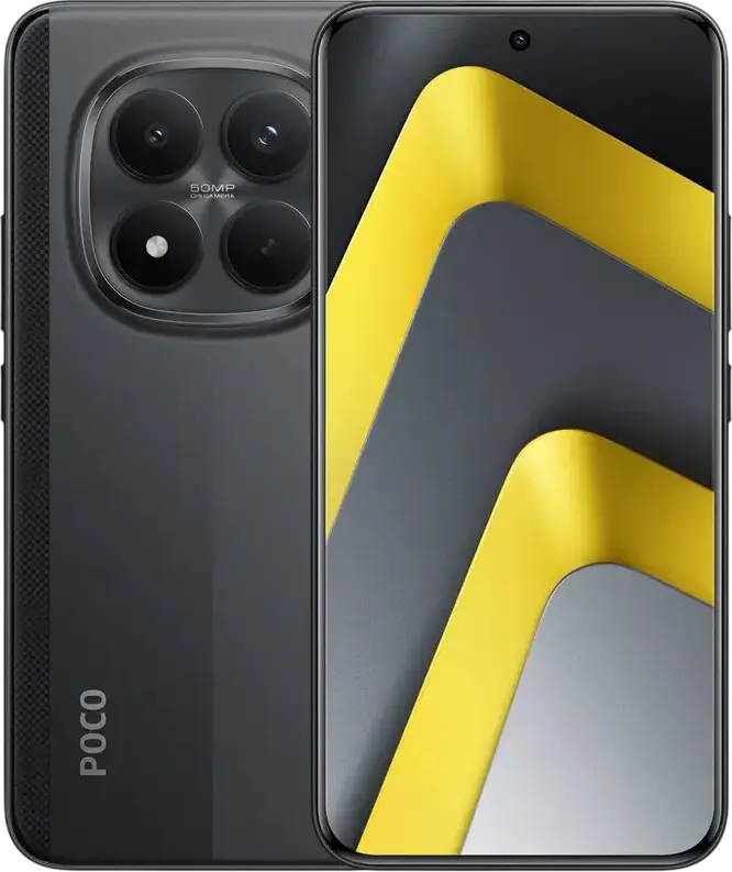 Смартфон Xiaomi Poco M8 Pro 5G, Черный, Snapdragon 7s Gen 4, 12ГБ ОЗУ, 512ГБ ПЗУ, AMOLED экран 6.83" 120Гц, Аккумулятор 6500мАч, Быстрая зарядка 100Вт, IP68/IP69K