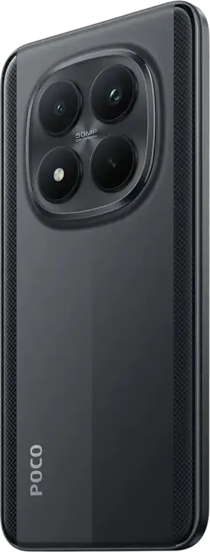 Смартфон Xiaomi Poco M8 Pro 5G, Черный, Snapdragon 7s Gen 4, 12ГБ ОЗУ, 512ГБ ПЗУ, AMOLED экран 6.83" 120Гц, Аккумулятор 6500мАч, Быстрая зарядка 100Вт, IP68/IP69K
