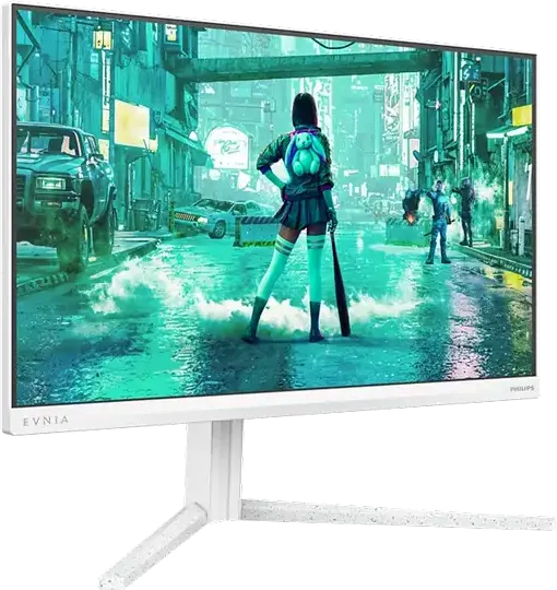 Monitor Gaming Philips Evnia 3000 24M2N3201P 23.8 inch Fast IPS, FHD 1920x1080, 240Hz (260Hz OC), 1ms GtG, HDR10, Adaptive-Sync, Alb