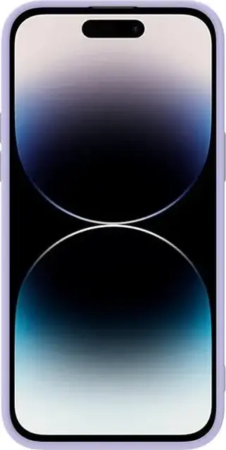 Nillkin CamShield Silky Silicone Case for iPhone 14 Pro, Liquid Silicone with Microfiber Lining, Slide Camera Lens Cover, AF Anti-Fingerprint Coating