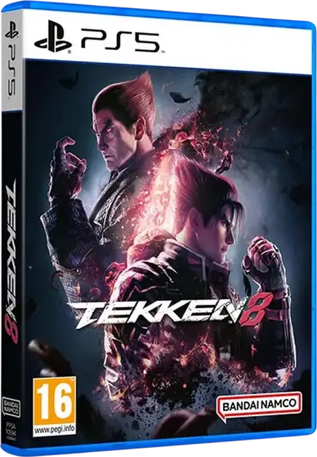 Bandai Namco Tekken 8 for PlayStation 5, Fighting Game Physical Disc, 32+ Characters, High-Resolution Models