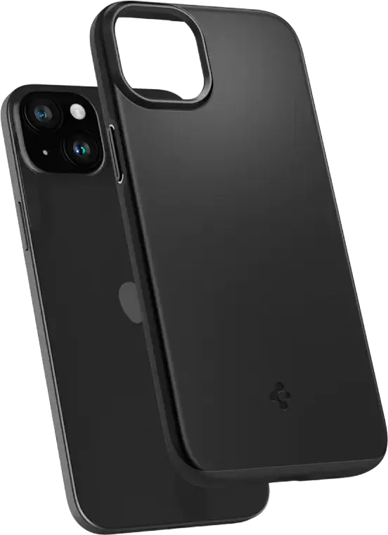 Чехол Spigen Thin Fit для Apple iPhone 15 Plus, ультратонкий и легкий корпус из TPU и поликарбоната PC, толщина 1.55 мм, защита от падений