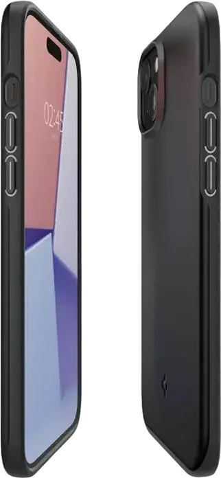 Чехол Spigen Thin Fit для Apple iPhone 15 Plus, ультратонкий и легкий корпус из TPU и поликарбоната PC, толщина 1.55 мм, защита от падений