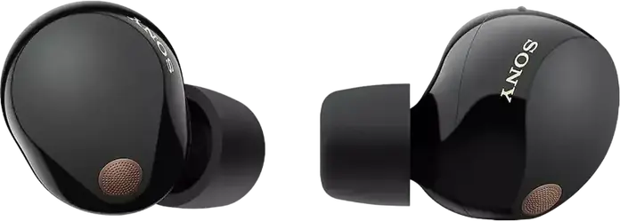 Casca Wireless Sony WF-1000XM5 cu Anulare Zgomot, Negru, Bluetooth 5.3, LDAC, Rezistenta la Apa IPX4, Driver Dinamic, Baterie 24h cu Etui