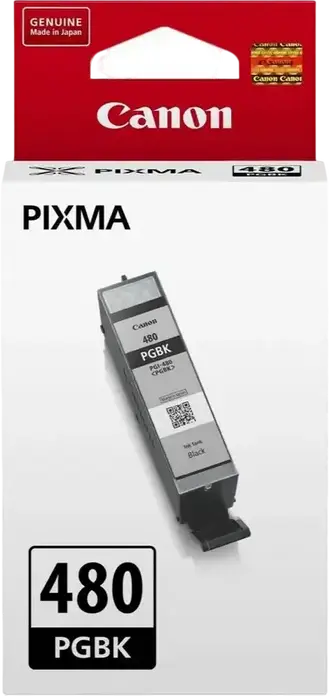 Cartus Ink Canon PGI-480 Negru Pigment pentru PIXMA TS6140 TS8140 TS9140 TR7540 TR8540, 11.2ml, Capacitate 200 Pagini