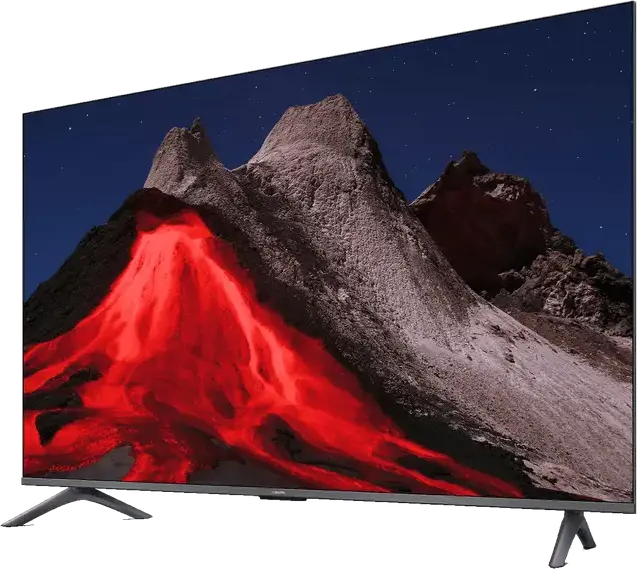 Xiaomi TV A Pro 55 Inch QLED 4K UHD Smart TV, Android TV, HDR10+, 2GB RAM, Quad-Core Cortex-A55, Dolby Audio, DTS-X, Bluetooth 5.0, Wi-Fi, Grey