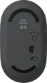 Logitech POP Mouse Wireless Bluetooth Compact Mouse, Graphite, 4000 DPI, Silent Clicks, Dedicated Emoji Button, Ambidextrous Fingertip Grip, 104.8 x 59.4 x 35.2 mm