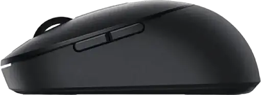 Dell MS5120W Pro Plus Compact Wireless Mouse, Dual-mode Bluetooth 5.0 & 2.4 GHz, 4000 DPI Adjustable Optical Sensor, 7 Buttons, Multi-device Switching, Black