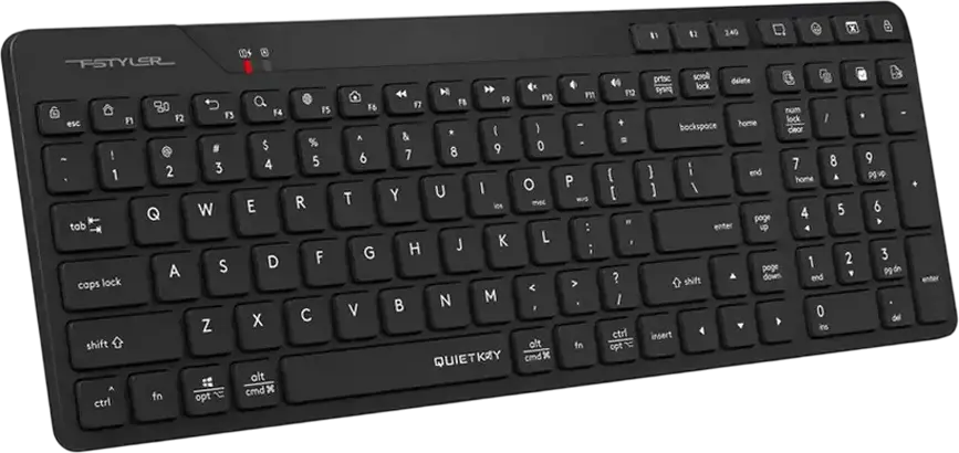 Tastatură A4Tech FBK27C AS, Fără fir, Negru