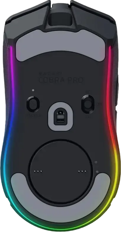 Mouse Gaming Wireless Razer Cobra Pro, Senzor Optic Focus Pro 30K, 30,000 DPI, Switch-uri Optice Gen-3, Iluminare Chroma RGB, HyperSpeed, Bluetooth, With Wire, USB Type-C, Negru