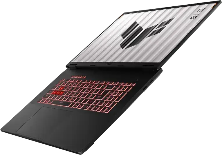 Игровой ноутбук ASUS TUF Gaming A18 FA808UP 18" FHD+ 144Hz - AMD Ryzen 7 260, NVIDIA GeForce RTX 5060, 16GB DDR5, 512GB NVMe SSD, RGB-клавиатура, Без ОС, Jaeger Gray