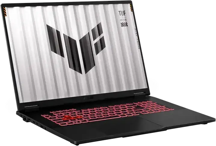 Игровой ноутбук ASUS TUF Gaming A18 FA808UP 18" FHD+ 144Hz - AMD Ryzen 7 260, NVIDIA GeForce RTX 5060, 16GB DDR5, 512GB NVMe SSD, RGB-клавиатура, Без ОС, Jaeger Gray