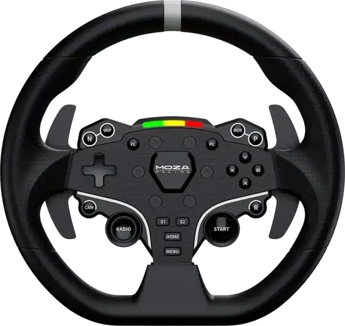 Set Volan MOZA R3 Racing Bundle - Baza Direct Drive 3.9Nm, Volan ESX, Pedale SR-P Lite, Kit Fixare Masa pentru PC