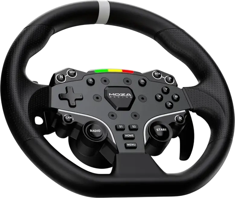 Volan Gaming MOZA R3 Racing pentru PC, Negru