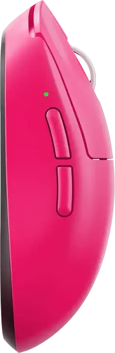 Mouse Gaming Ultralight MCHOSE A7 V2 Pro, Rose Red, Senzor PixArt PAW3395, 26,000 DPI, Rata de Polling 8,000Hz, Tri-mod Wireless/Bluetooth/Cablu, 59g, Ambidextru