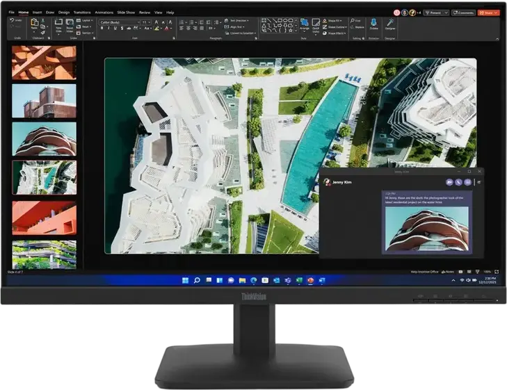 27" Monitor Lenovo ThinkVision S27-4e, IPS 1920x1080 FHD, Negru