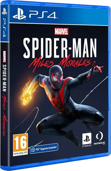 Marvel's Spider-Man: Miles Morales PS4 Physical Disc Action-Adventure Game by Insomniac Games, PS5 Upgrade Available, New York City Setting