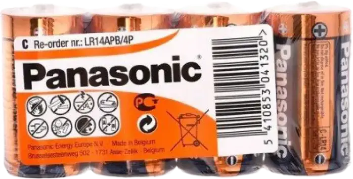 Baterii Panasonic LR14REB, C, 4buc.