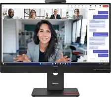 27" Monitor Lenovo T27QD-4v, IPS 2560x1440 WQHD, Eclipse Black