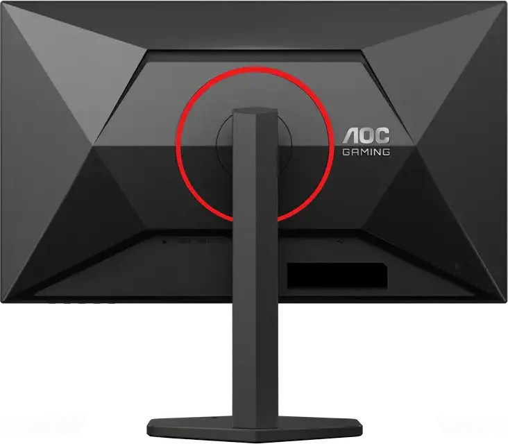 Игровой монитор AOC AGON Q27G4ZR 27" WQHD Fast IPS, 240Гц (260Гц OC), 0.3мс MPRT, HDR400, совместимый с G-SYNC, регулировка по высоте, черный/красный
