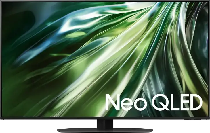 Смарт-ТВ Samsung QE43QN90F Neo QLED 4K UHD, 43 дюйма, Mini LED, 144Гц, процессор NQ4 AI Gen2, HDR10+, Dolby Atmos, AMD FreeSync Premium Pro, черный