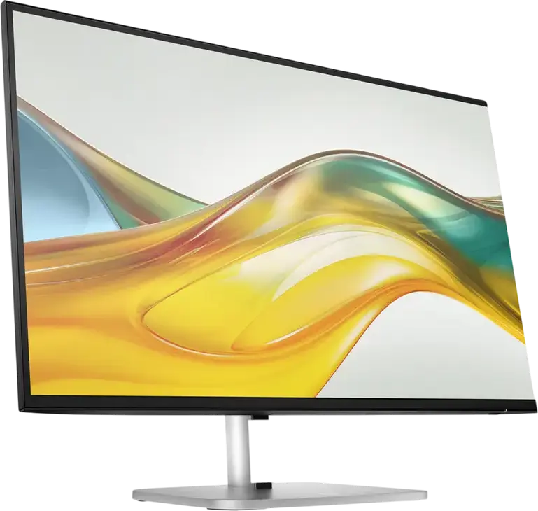 HP Series 5 Pro 527pu 27 inch QHD USB-C Monitor, IPS Panel, 2560x1440, 100Hz, 100W Power Delivery, RJ45 Ethernet, Height Adjustable, Black