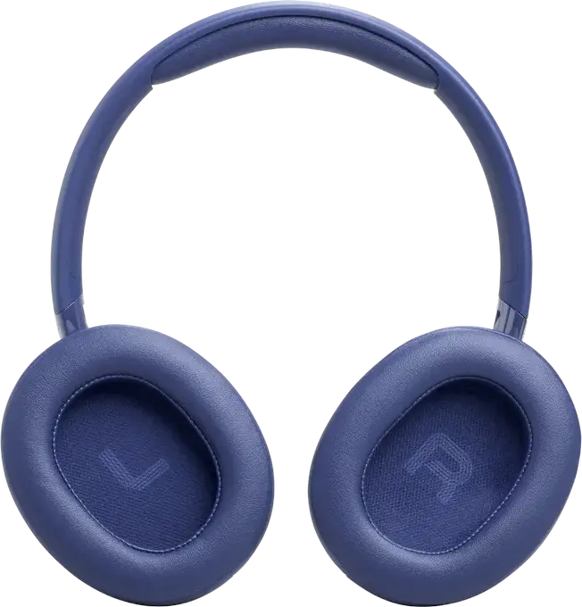 JBL Tune 730BT Wireless Over-Ear Headphones, Blue, Pure Bass Sound, 40mm Drivers, Up to 76h Battery, Fast Charging, Multi-point Connection, Foldable