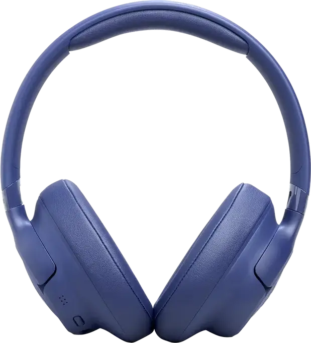 JBL Tune 730BT Wireless Over-Ear Headphones, Blue, Pure Bass Sound, 40mm Drivers, Up to 76h Battery, Fast Charging, Multi-point Connection, Foldable