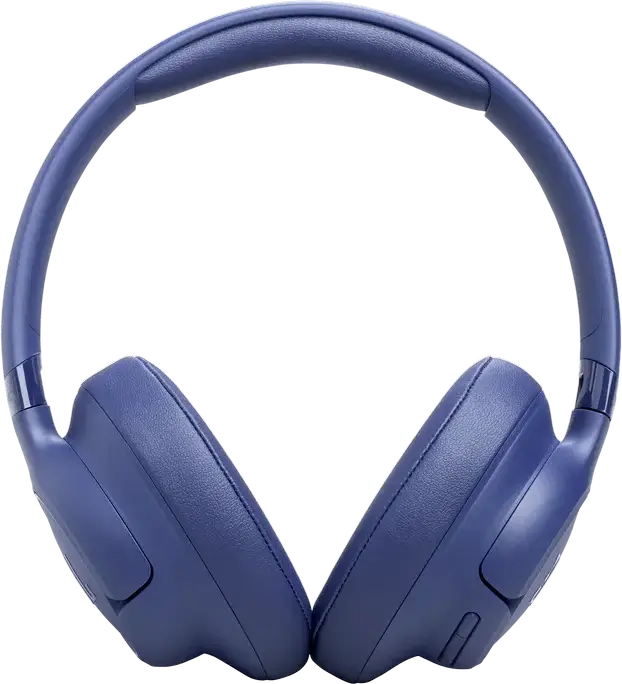 JBL Tune 730BT Wireless Over-Ear Headphones, Blue, Pure Bass Sound, 40mm Drivers, Up to 76h Battery, Fast Charging, Multi-point Connection, Foldable