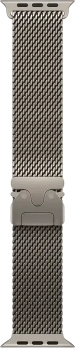 Smartwatch Apple Watch Ultra 3 49mm Carcasă Titan Natural, GPS Dual-Frecvență, Conectivitate 5G și Satelit, Rezistență Apă WR100, watchOS 26