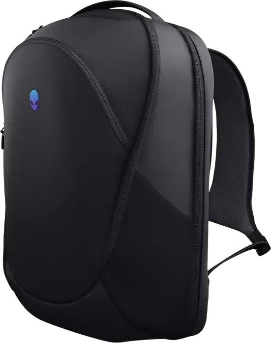Dell Alienware AW7825P Gaming Backpack for Laptops up to 18", 28L Capacity, Weather Resistant 600D Polyester with XPE Foam Protection, Black