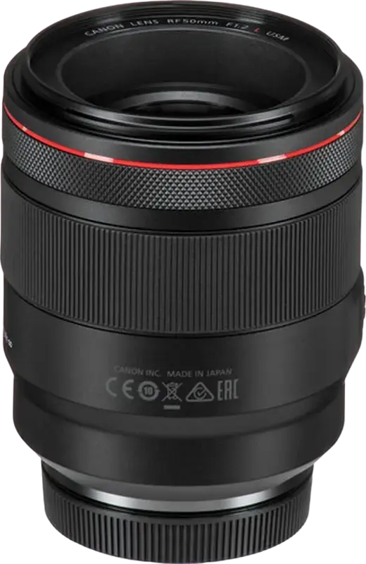 Объектив Canon RF 50mm f/1.2L USM Full Frame, фиксированное фокусное расстояние, максимальная диафрагма f/1.2, мотор USM, пыле- и влагозащита, фильтр 77мм