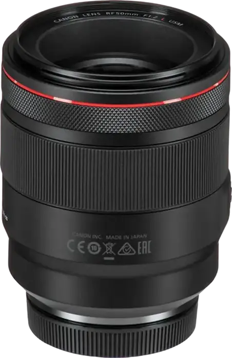 Объектив Canon RF 50mm f/1.2L USM Full Frame, фиксированное фокусное расстояние, максимальная диафрагма f/1.2, мотор USM, пыле- и влагозащита, фильтр 77мм
