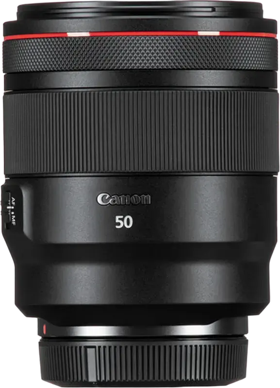 Объектив Canon RF 50mm f/1.2L USM Full Frame, фиксированное фокусное расстояние, максимальная диафрагма f/1.2, мотор USM, пыле- и влагозащита, фильтр 77мм