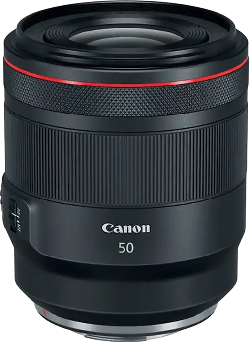 Объектив Canon RF 50mm f/1.2L USM Full Frame, фиксированное фокусное расстояние, максимальная диафрагма f/1.2, мотор USM, пыле- и влагозащита, фильтр 77мм