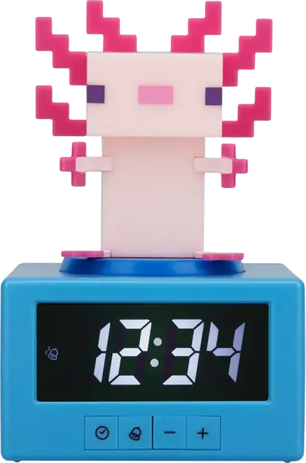 Ceas cu alarmă Paladone Axolotl Icon, Multicolor