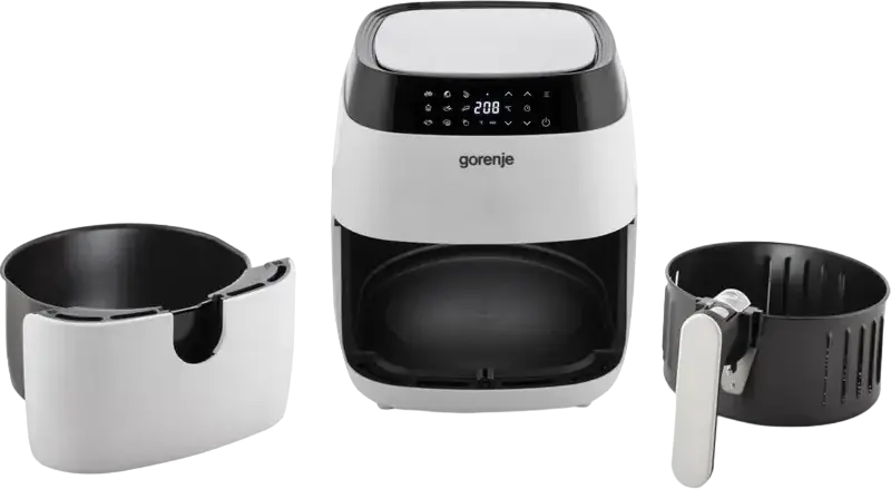 Gorenje AF1409DW Air Fryer, 3.5L Capacity, 1400W Power, 9 Pre-set Programs, Touch Control with LED Display, Non-stick Basket, Hot Air Circulation